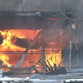 Eksplozija i veliki požar u Kineskom tržnom centru u beogradskom Bloku 70