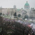 Studenti u blokadi: Naš protest se završava, iz Pionirskog parka bačene kamenice