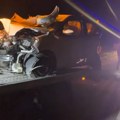Karambol kod Niša: Sudar više vozila, jedno prevrnuto - mnogo povređenih FOTO/VIDEO