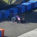 Vozač Alpina Franko Kolapinto doživeo udes tokom Pirelijevog testa guma u Mađarskoj