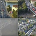Gužve na sve strane: Jutarnji špic na glavnim saobraćajnicama u Beogradu