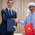 Đurić sa Al Nahjanom o jačanju strateškog partnerstva Srbije i UAE