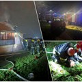 Dramatične scene u Kragujevcu, požar zahvatio kuću: Tragedija sprečena brzom reakcijom vatrogasaca (foto)