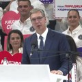 Vučić na predizbornom skupu u Kragujevcu: Pred nama je najteža bitka do sada