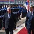 Vučić svečano dočekao predsednika Kube