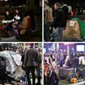 Studentska blokada na Autokomandi: Obustavljen saobraćaj, studenti počeli jednodnevni protest (video)