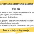 "Sprečavanje glasanja je teško krivično delo" Piper upozorio blokadere: Slobodno se igrajte danas, a onda će država…