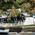 „Ćaci“ tvrde da je tokom studentskog protesta 28. juna planiran napad na njihov kamp u Pionirskom parku