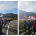 Ori se "Ja sam momče sa Kosova" Pešacima sa Kosova i Metohije pridružili se i meštani Raške i Kraljeva u koloni