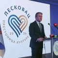 Selaković zvanično proglasio Leskovac otvorenom prestonicom kulture za 2026. godinu