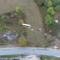 Nesreća na magistralnom putu Tuzla-Sarajevo: Sleteo autobus, 11 povređenih