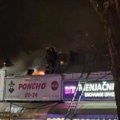 Požar u restoranu brze hrane na Novom Beogradu (video)