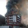 Gori poznati restoran "Titanik": Ogroman požar u Novopazarskoj banji: Evakuisani stanovnici okolnih ulica (foto, video)