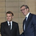 Makron dočekao Vučića u Jelisejskoj palati, počinje radna večera