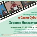 Animirani film „Heroine novosatkinje” III deo – o Savki Subotić premijerno prikazan u Arhivu Vojvodine (AUDIO)