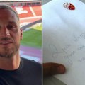 Marko Arnautović uzeo hemijsku i napisao pismo navijačima: Kratko i jasno, da svi znaju zašto je došao