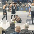 Loše vesti za Partizan - povredio se Džons VIDEO