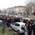 Novosadski studenti danas u bojkotu nastave, VPŠ u blokadi, održan protest ispred Filozofskog
