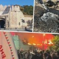 Posle požara na Niškoj tvrđavi Tužilaštvo naložilo uviđaj, proverava se šta se dogodilo tokom SNS bakljade