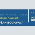 Mladen Savatović i portal Mašina dobitnici novinarske nagrade Dušan Bogavac