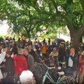Protest ispred zgrade Suda za slobodu političkih aktivista