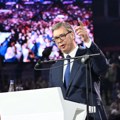 Vučić na skupu SNS u Areni: Hvala vam što ste sačuvali Srbiju, Srbija vam to neće zaboraviti