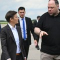 "Dobro došao u Srbiju, dragi prijatelju" Brnabić dočekala predsednika Vrhovne rade Ukrajine (foto)