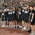Košarkaški Partizana došli na jna da podrže fudbalere, Vildoza prvi put pred Grobarima (foto)