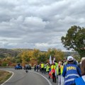 Studentska kolona krenula peške iz istočne Srbije ka Beogradu