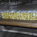 Uhapšen državljanin Rumunije koji je pokušao da prokrijumčari 2.500 paklica cigareta