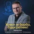 ŽIVOT JE BORBA, BUDI RATNIK! Najava inspirativnog predavanja Nenada Gugla u Zrenjaninu u organizaciji Svetosavlja Nenad Gugl u…