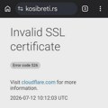 Portal „Ko si bre ti“ trenutno je nedostupan