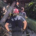 Aranđelovac, oborena stabla i poplavljene podrumske prostorije