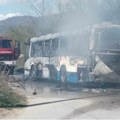 Izgoreo autobus Kavim Jedinstva kod Žbevca