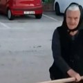 Ajkula nasrće, baka vadi trozubac ‘Beži od moje zveri!’: Drama na Jadranu snimljena uživo! (video)