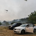Kiša pomaže vatrogascima u Piperima i Kučima: "Super puma" menja helikopter Kamov iz Srbije