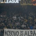 FOTO Skandalozan transparent navijača u Grčkoj: Razvili natpis „Kosovo je Albanija“