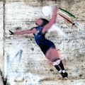 Olimpijska šampionka ponovo na meti rasista: Mural uništen, nije se ni osušio FOTO