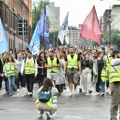 Studenti u blokadi, profesori i građani otpočeli protest ispred Vlade Srbije