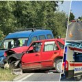 Beba i žena teško povređene: Prve slike jezive saobraćajne nesreće na Ibarskoj magistrali kod Mrčajevaca (foto)