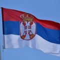 Zastava Srbije po prvi put u svemiru