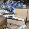 (Foto) Policijska akcija "Akciza" kod Kraljeva: Zaplenjene cigarete vredne preko sedam miliona dinara