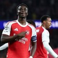 Bukajo Saka odveo Arsenal u finale Lige šampiona! Tobdžije u borbi za pehar čekaju boljeg iz duela Bajern - PSŽ (video)
