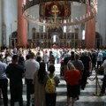 Parastos za stradale Srbe u hrvatskoj akciji Oluja služen u beogradskoj crkvi Svetog Marka