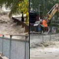 Jezive scene u Švajcarskoj: Troje nestalo u poplavama, vlasti upozorile građane: Poznata turistička destinacija odsečena od…