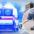 U udesu na Zvedari povređena deca! Vozili električne trotinete, pa ih pokupio automobil