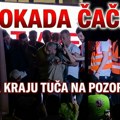 Tuča na bini studentske liste:Promociju studentske liste u Čačku obeležili okršaj učesnika i blakada grada