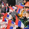 "Ja navijam za Srbiju": Najmlađi navijači uz "orlove" protiv Nemačke