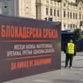 (Foto) "Crne kutije" na Trgu republike: Predizborna instalacija SNS u centru Beograda