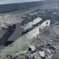 Rakete "senka oluje": Ukrajinska vojska ispalila četiri projektila na most između Hersona i Krima (video)